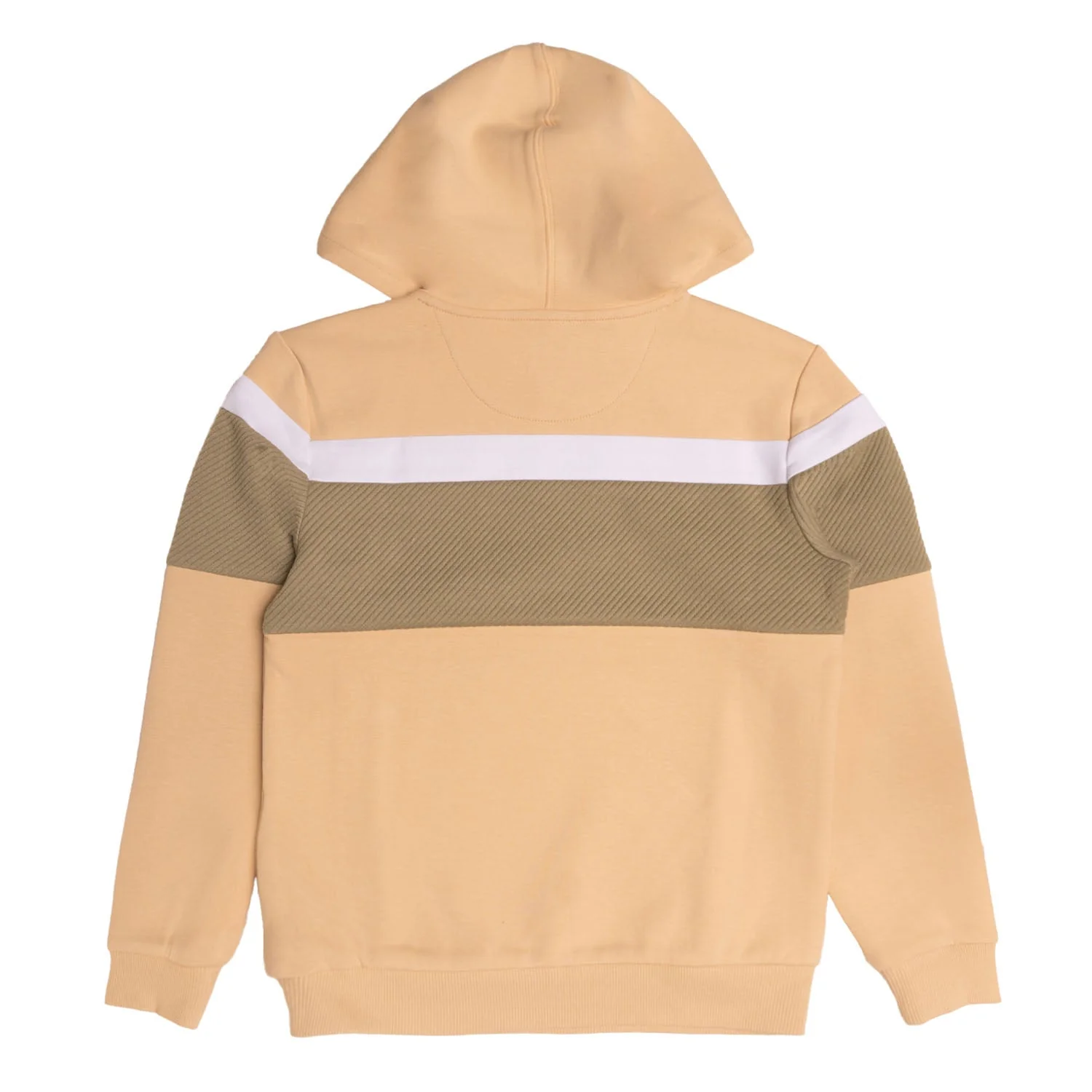 B5941 Makobi Kids Monogram Hoodie - Khaki - Image 4