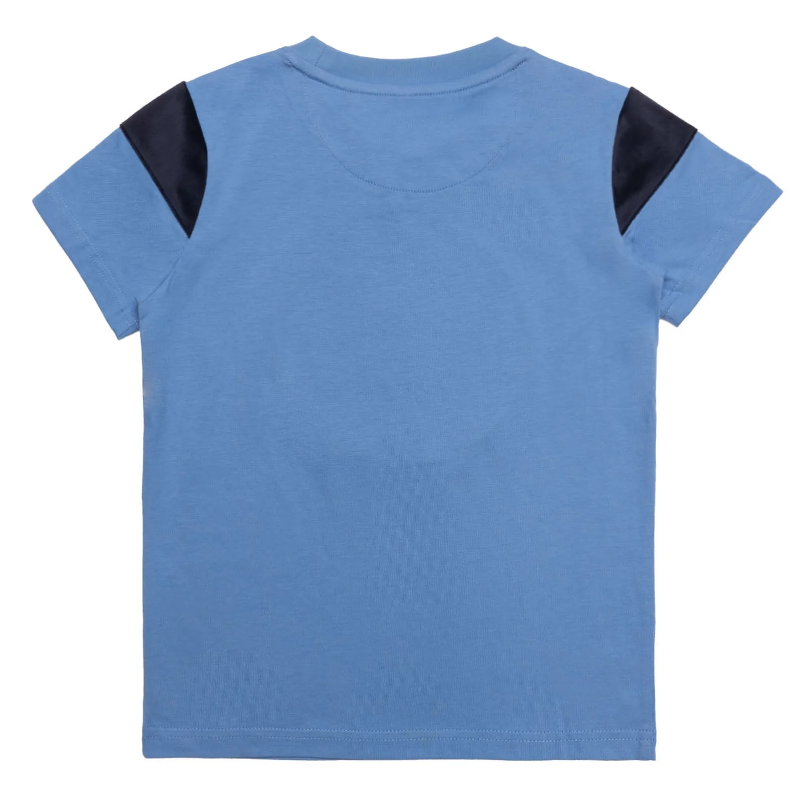 B103 Makobi Kids Leone Tee - Blue - Image 4