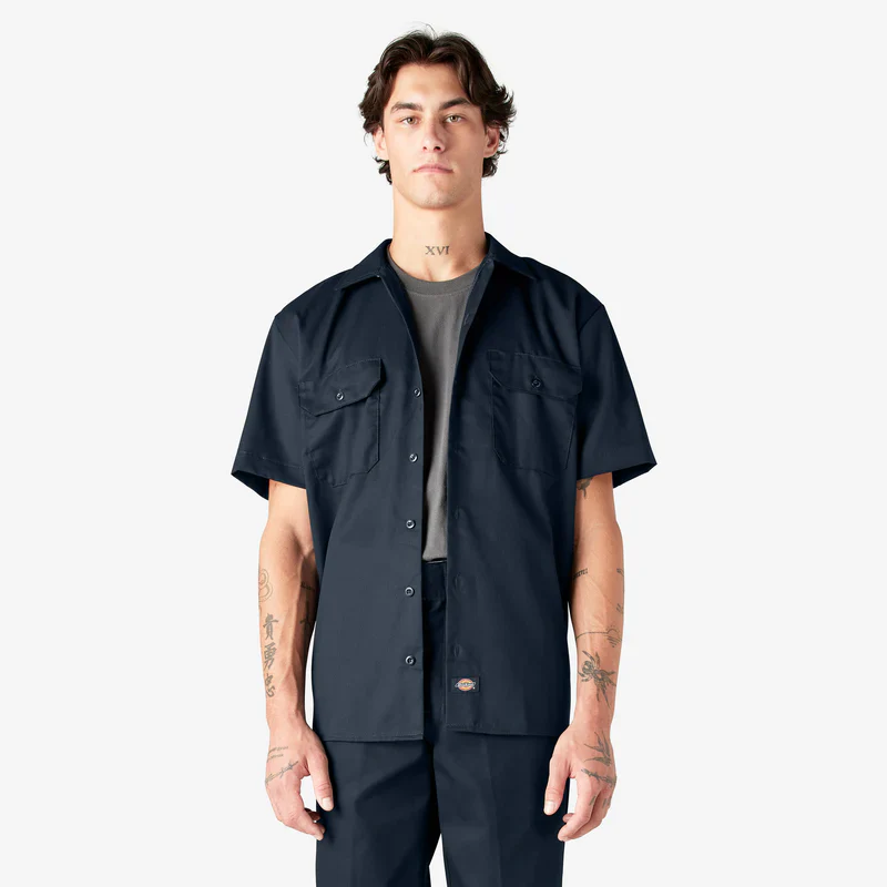DICKIES B&T TWILL SS WORK SHIRT ORIGINAL (D1574) - Image 3
