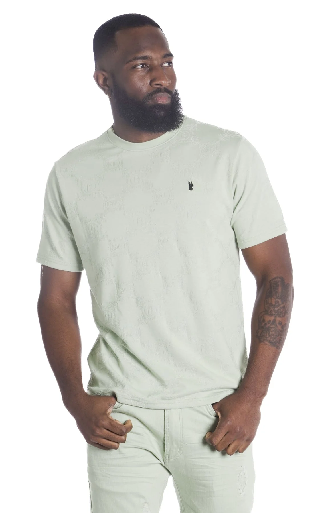 M335 Makobi Caspar Embossed Tee - Image 28