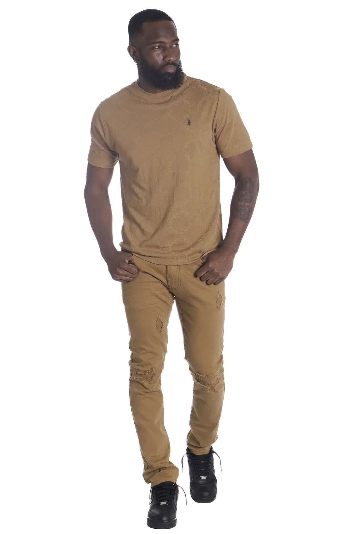 M335 Makobi Caspar Embossed Tee - Image 37