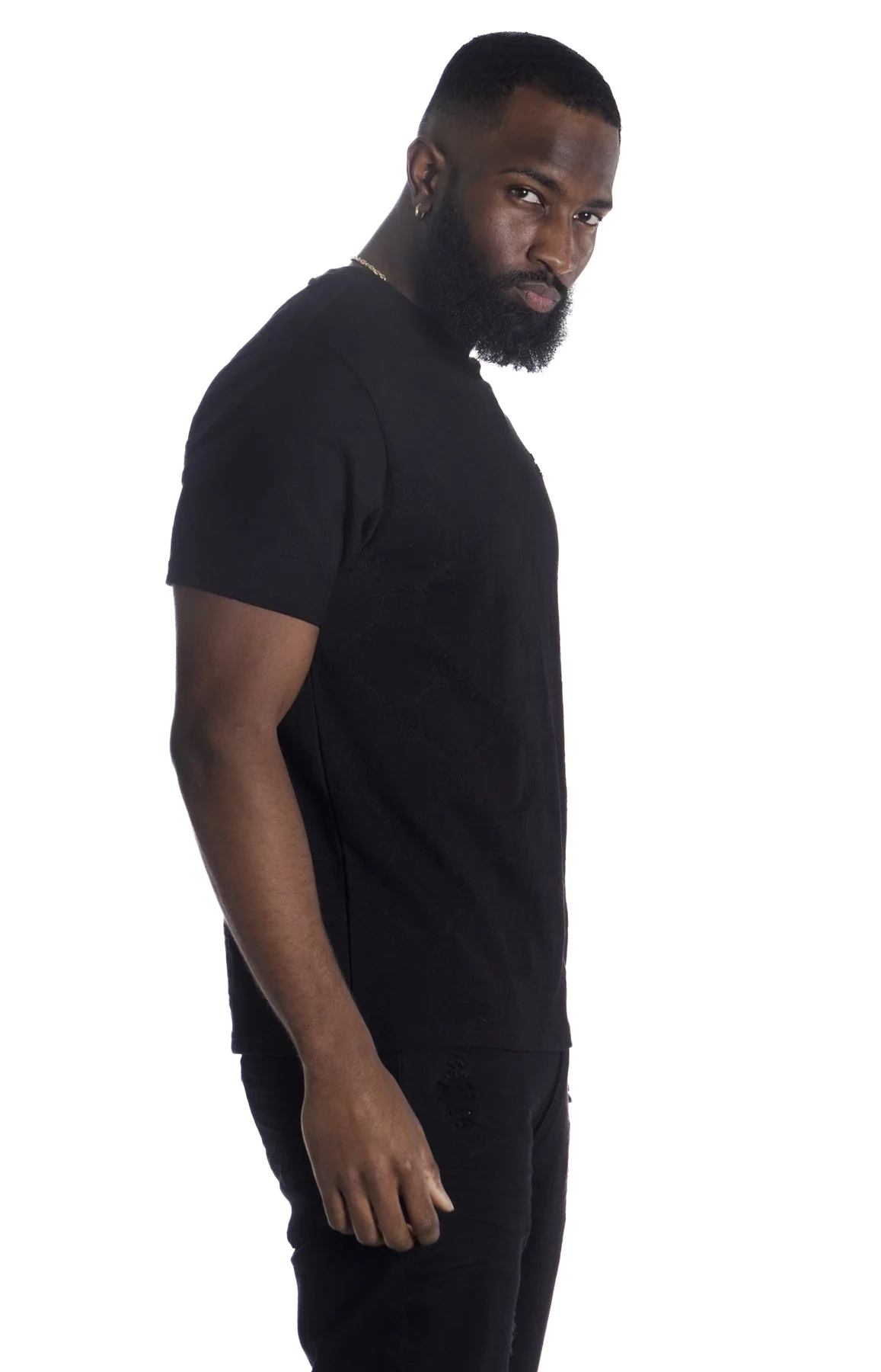 M335 Makobi Caspar Embossed Tee - Image 4