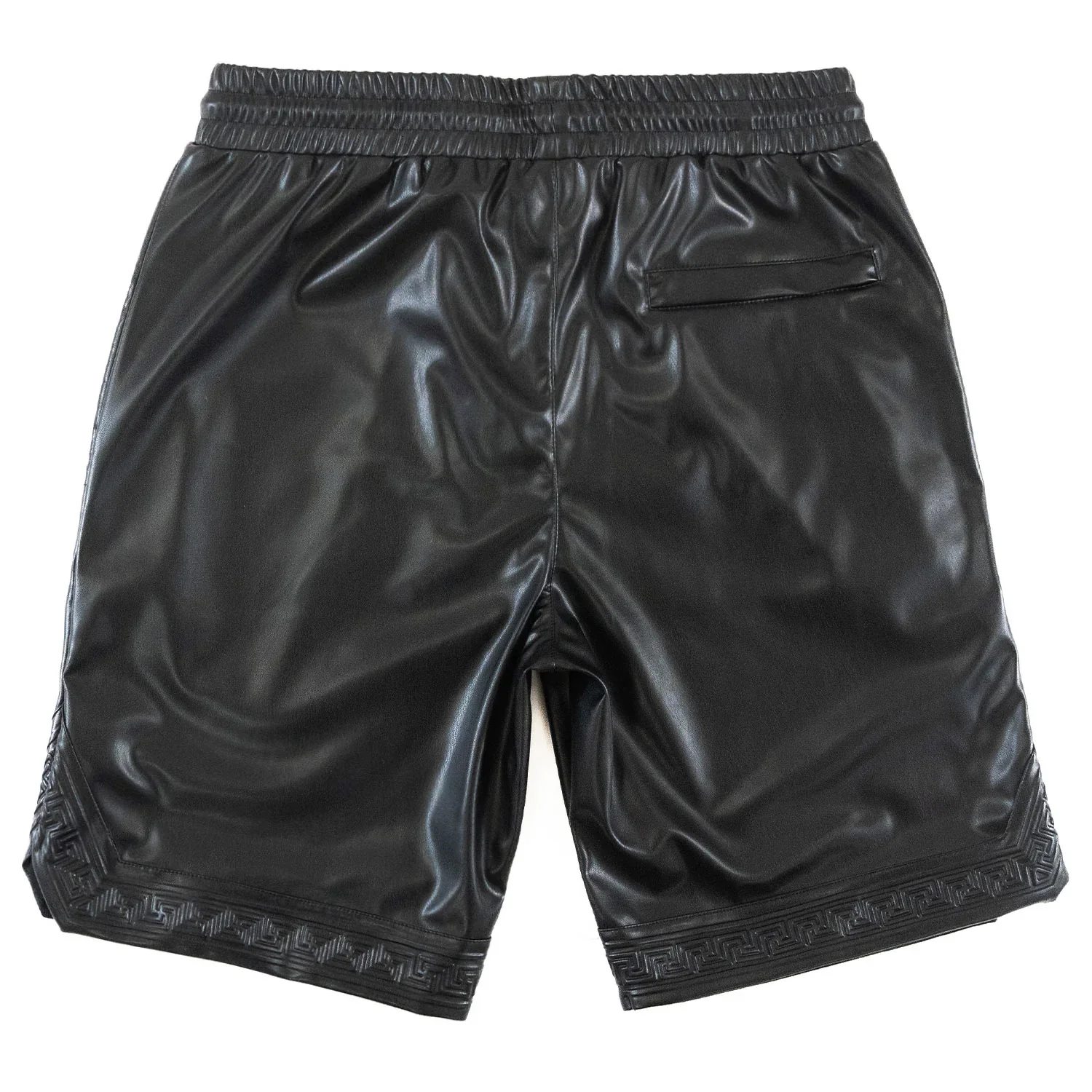 MAKOBI Belluci Vegan Leather Shorts -(M629) - Image 5