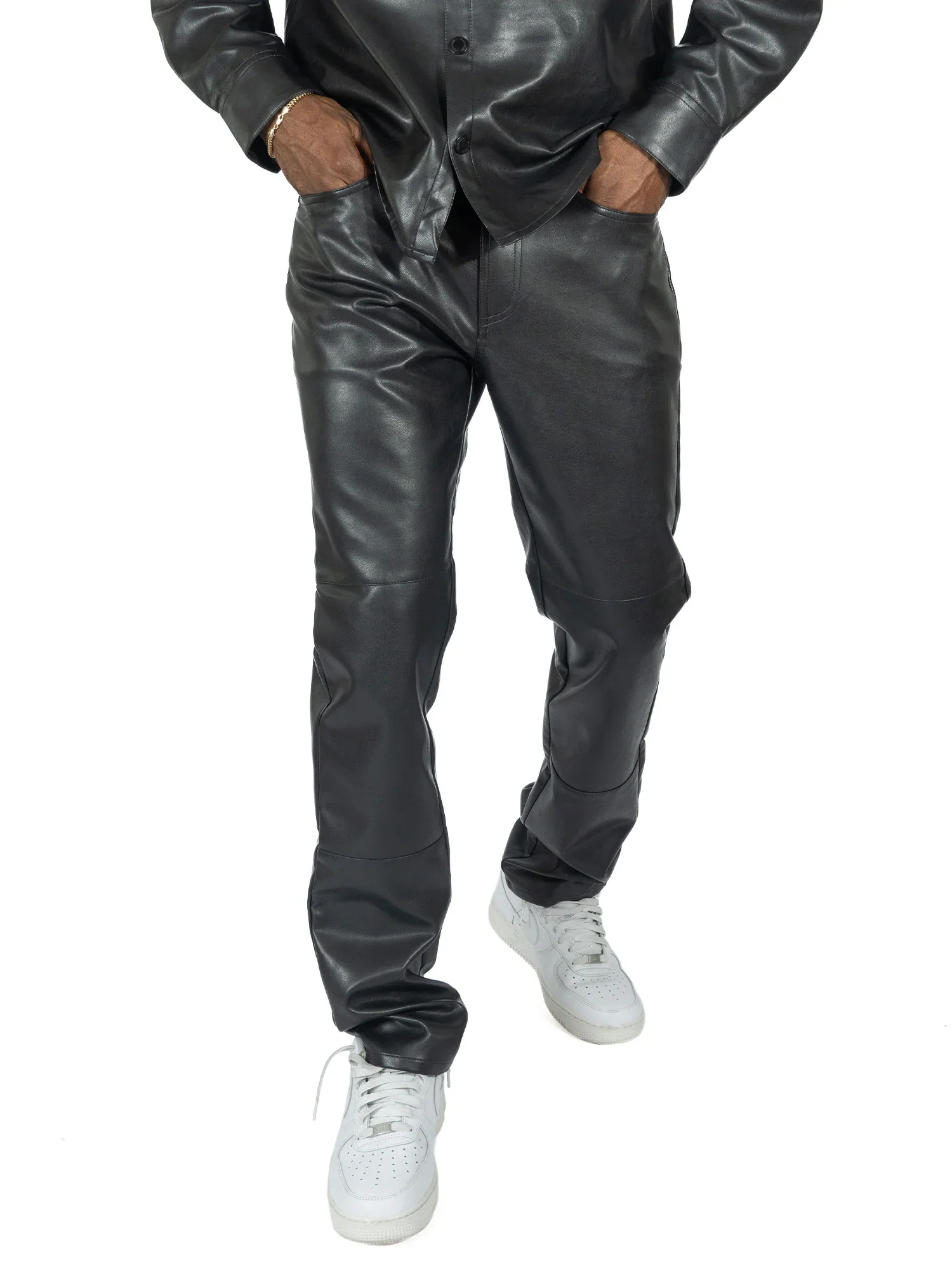MAKOBI Romano Vegan Leather Pants M1987 - Image 3