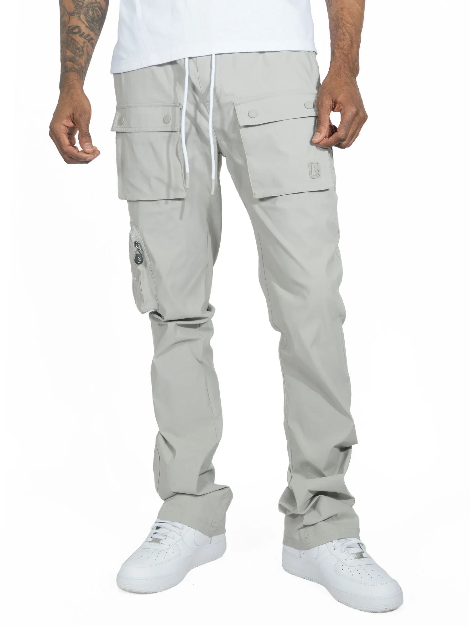 MAKOBI Sartoni Nylon Stacked Pants (M1625) - Image 4