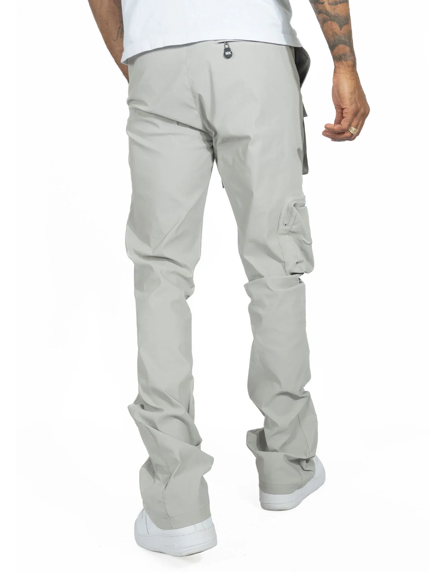 MAKOBI Sartoni Nylon Stacked Pants (M1625) - Image 8