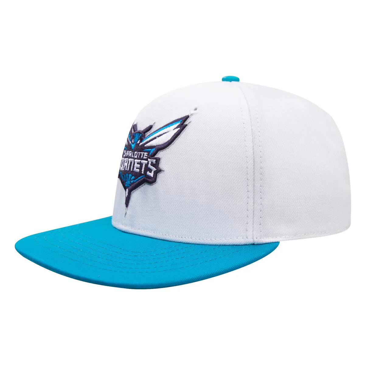 Pro Standard - Charlotte Hornets Logo Snapback Hat - Image 4
