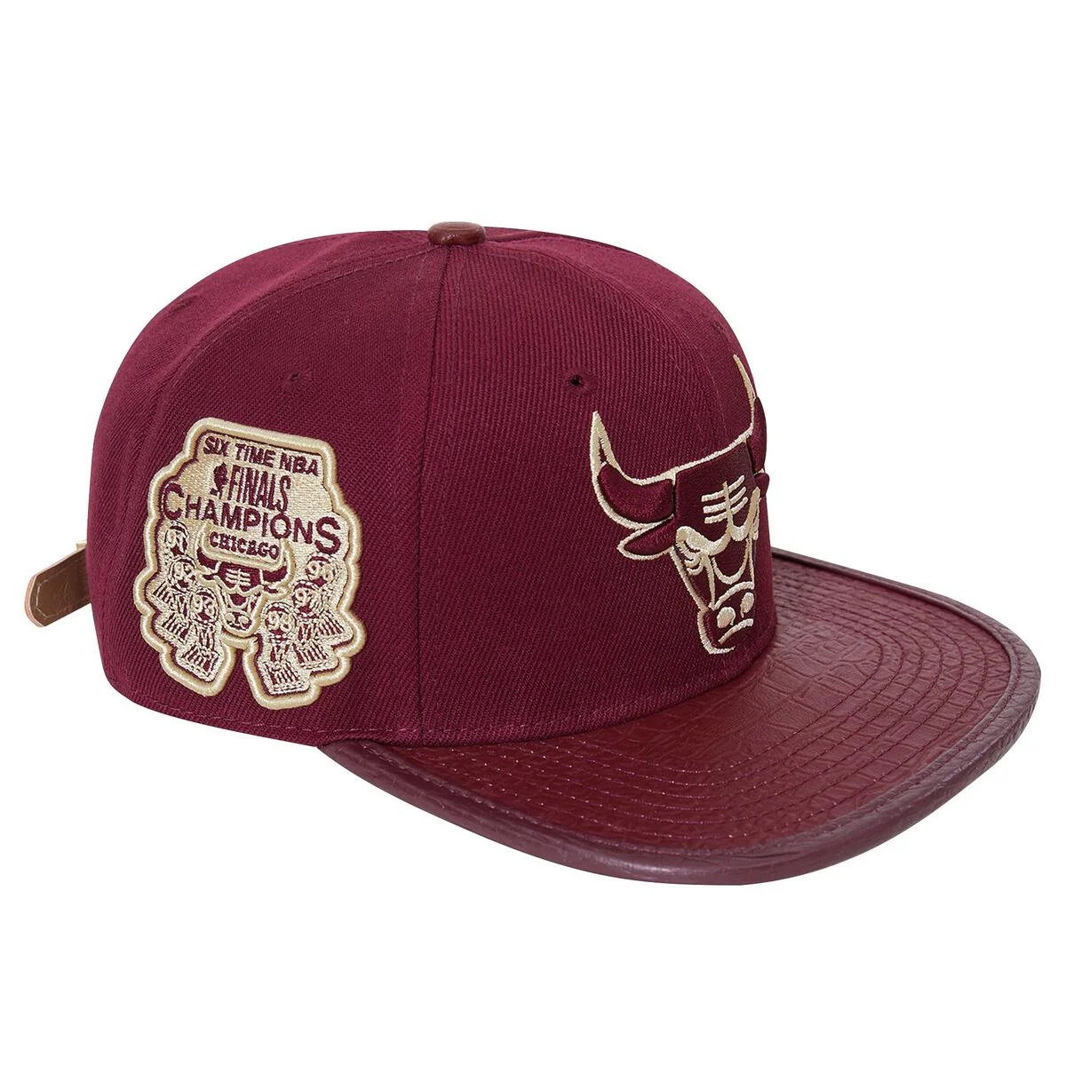 Pro Standard - Chicago Bulls Gator Visor Strapback Hat - Image 31