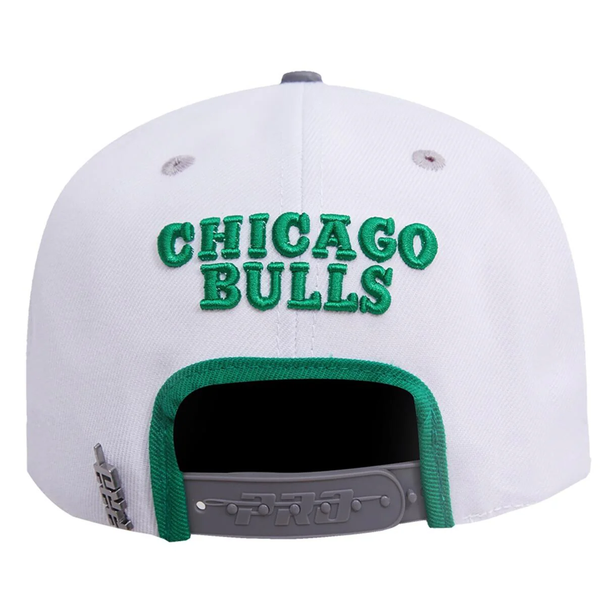Pro Standard - Chicago Bulls Two Tone Leather Brim Snapback Hat - Image 14