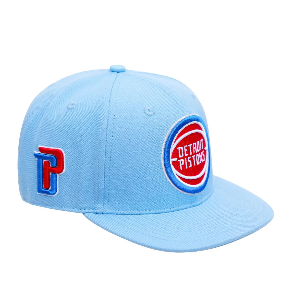 Pro Standard - Detroit Pistons Logo Snapback Hat - Image 10