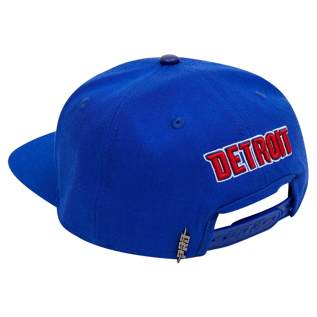 Pro Standard - Detroit Pistons Logo Snapback Hat - Image 7