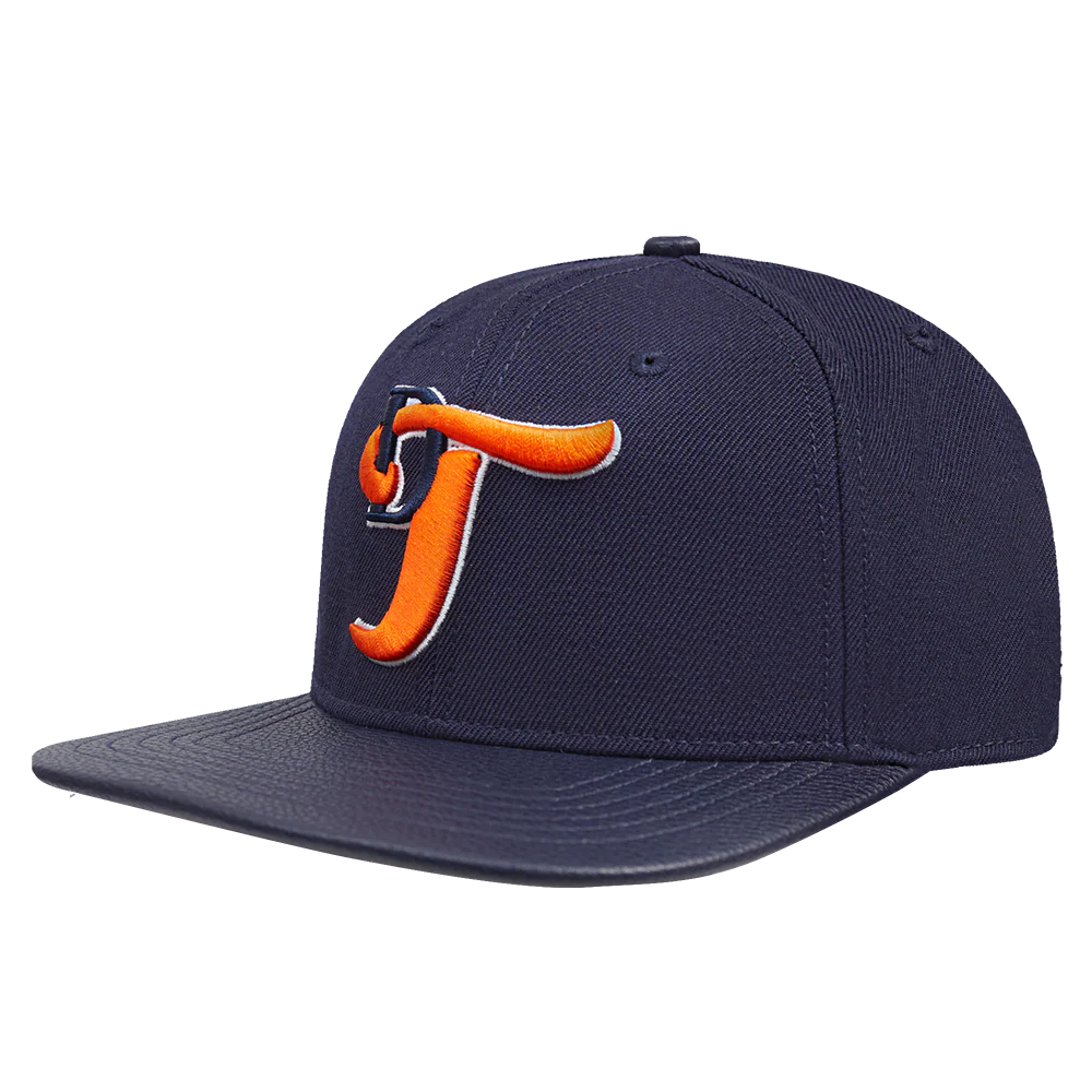 PRO STANDARD DETROIT TIGERS LETTERMAN STRAPBACK, MIDNIGHT NAVY - Image 2