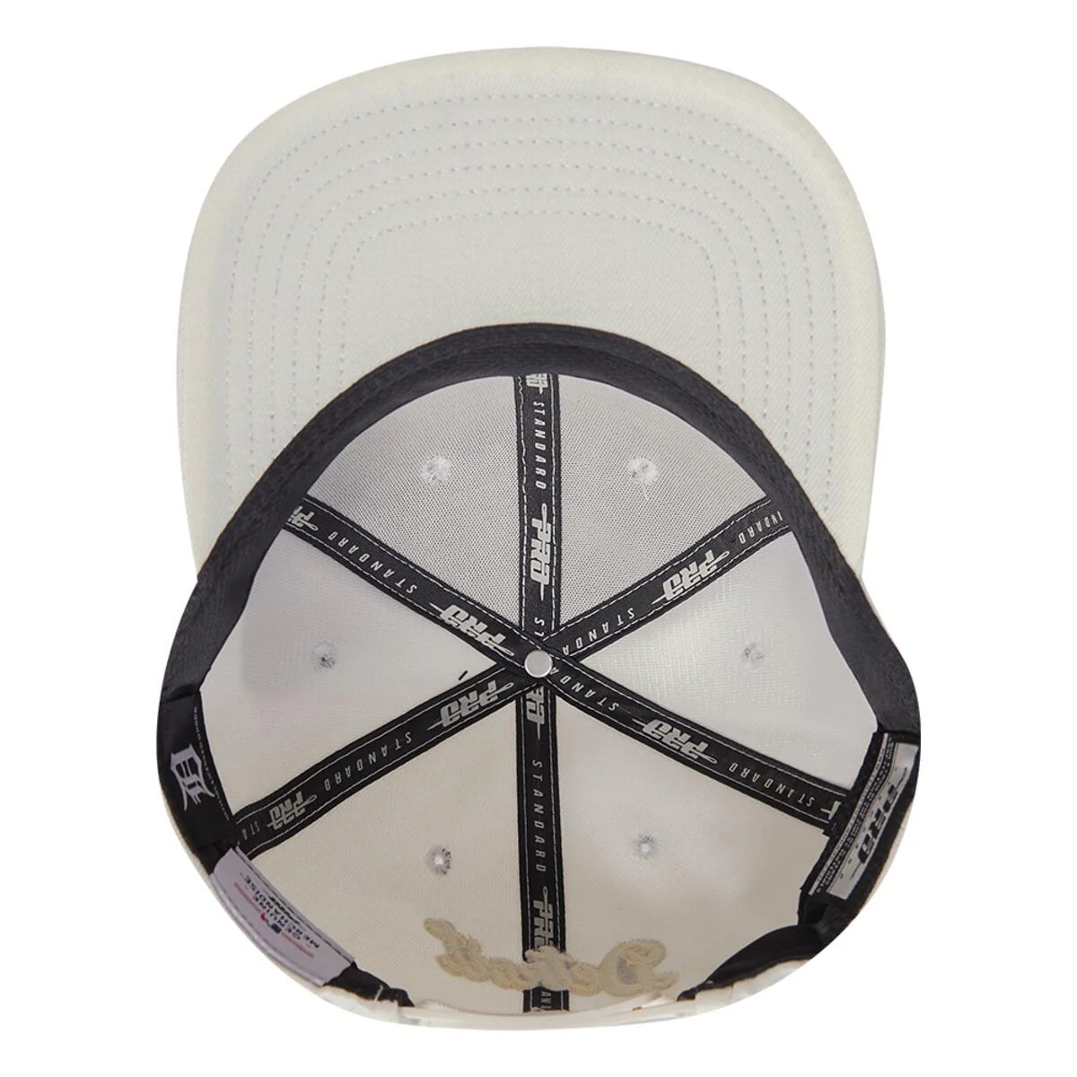Pro Standard - Detroit Tigers Neutral Wool Snapback Hat - Image 15