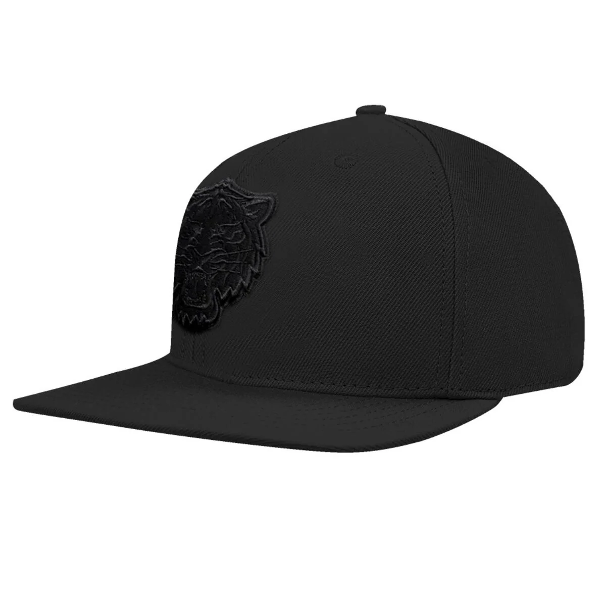 Pro Standard - Detroit Tigers Neutral Wool Snapback Hat - Image 4
