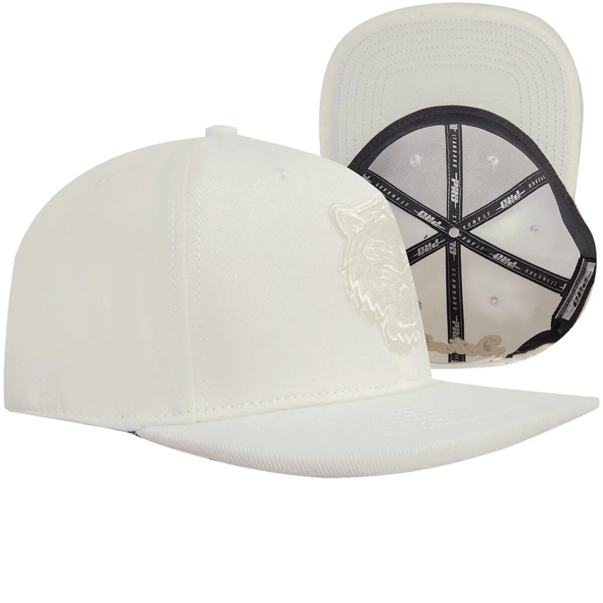 Pro Standard - Detroit Tigers Neutral Wool Snapback Hat - Image 9