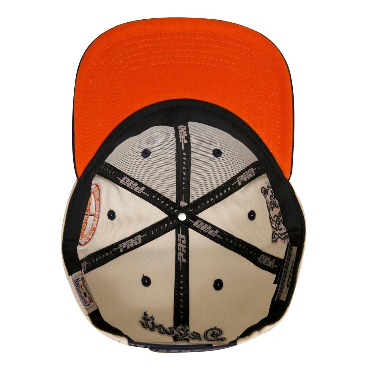 Pro Standard - Detroit Tigers Retro Classic Primary Logo Wool Snapback Hat - Image 6