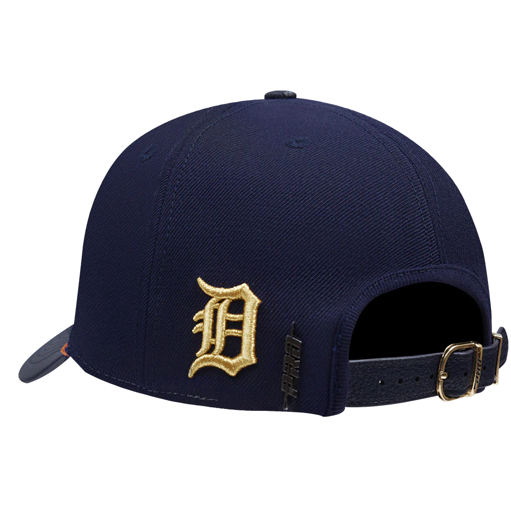 PRO STANDARD DETROIT TIGERS STACKED STRIPE PINCH FRONT STRAPBACK - Image 8