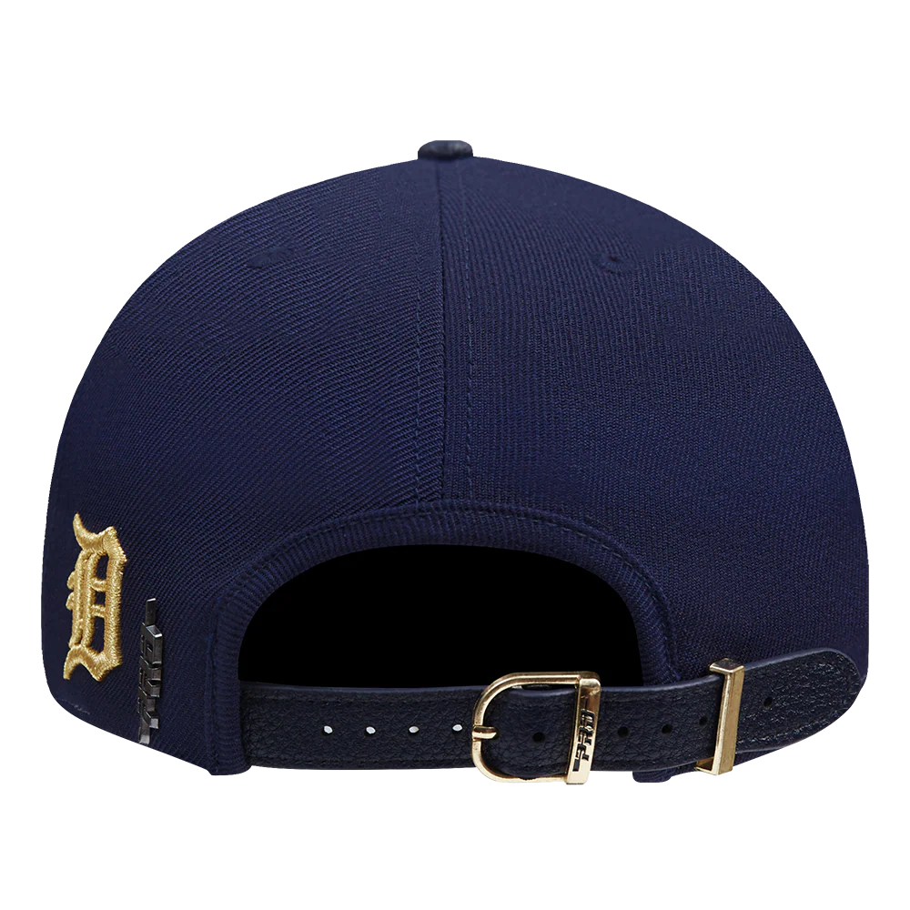 PRO STANDARD DETROIT TIGERS STACKED STRIPE PINCH FRONT STRAPBACK - Image 9