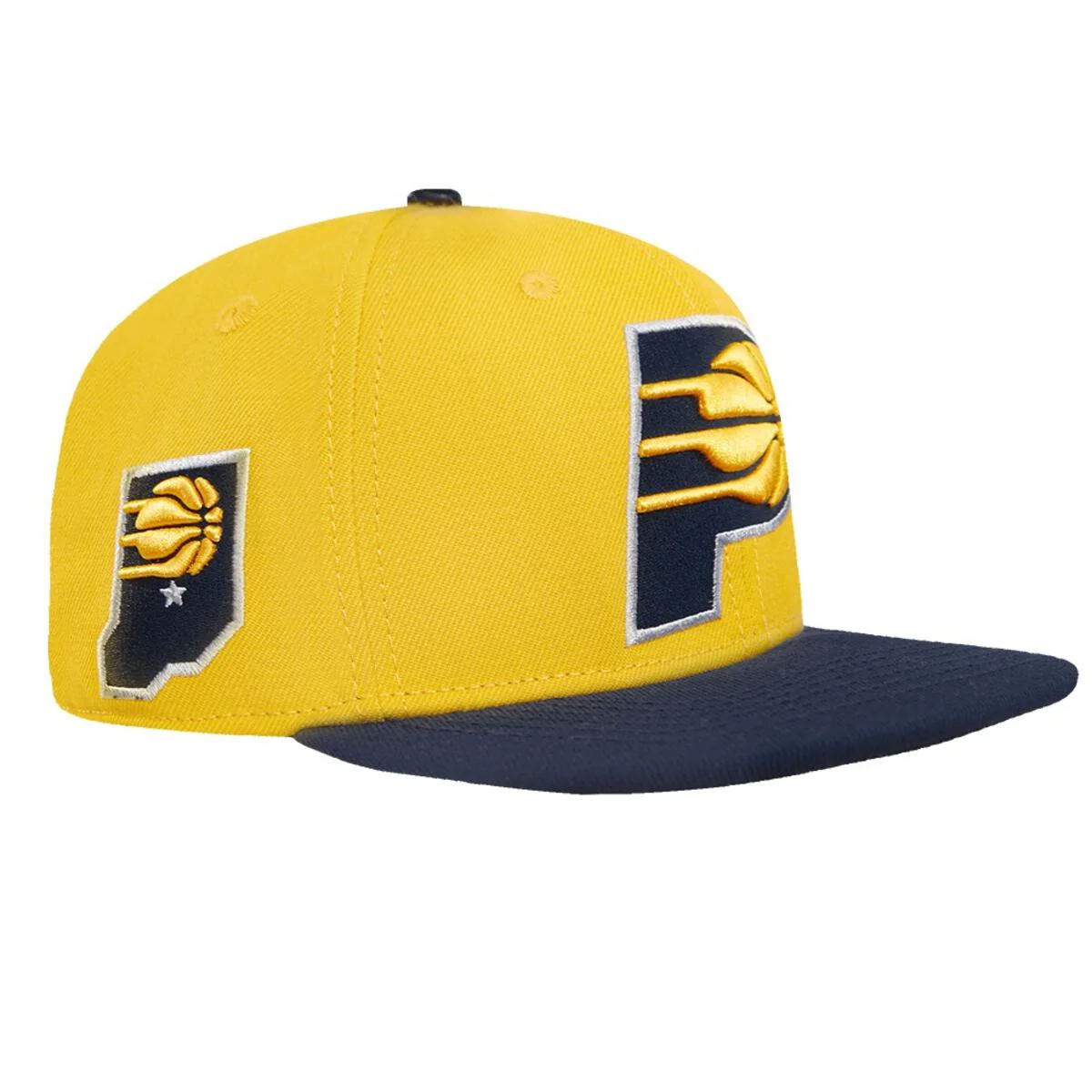 Pro Standard - Indiana Pacers Logo Snapback Hat - Image 3