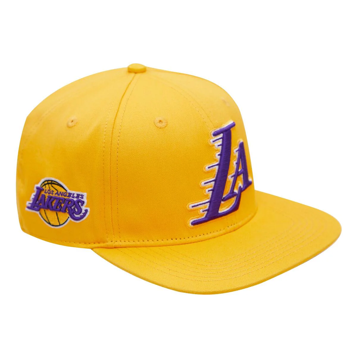 Pro Standard - Los Angeles Lakers LA Logo Snapback Hat - Image 14