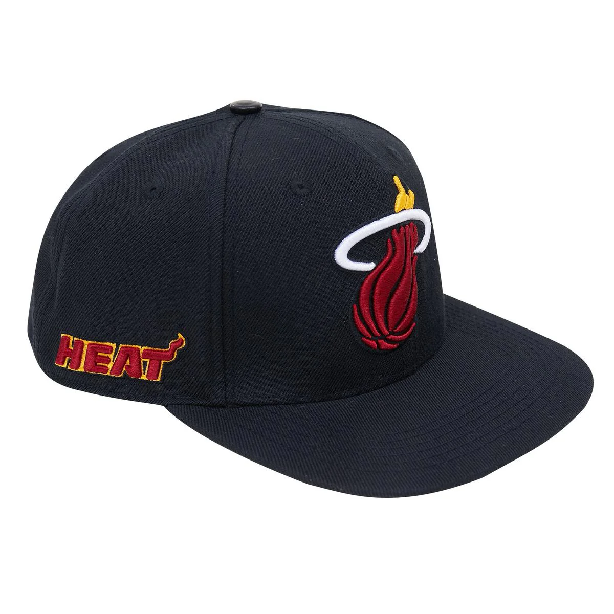 Pro Standard - Miami Heat Logo Snapback Hat - Image 2