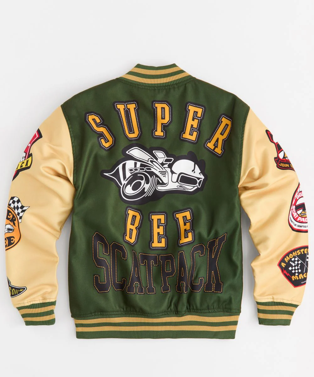 Reason Dodge Scatpack Varsity Jacket (DGER5-004) - Image 4